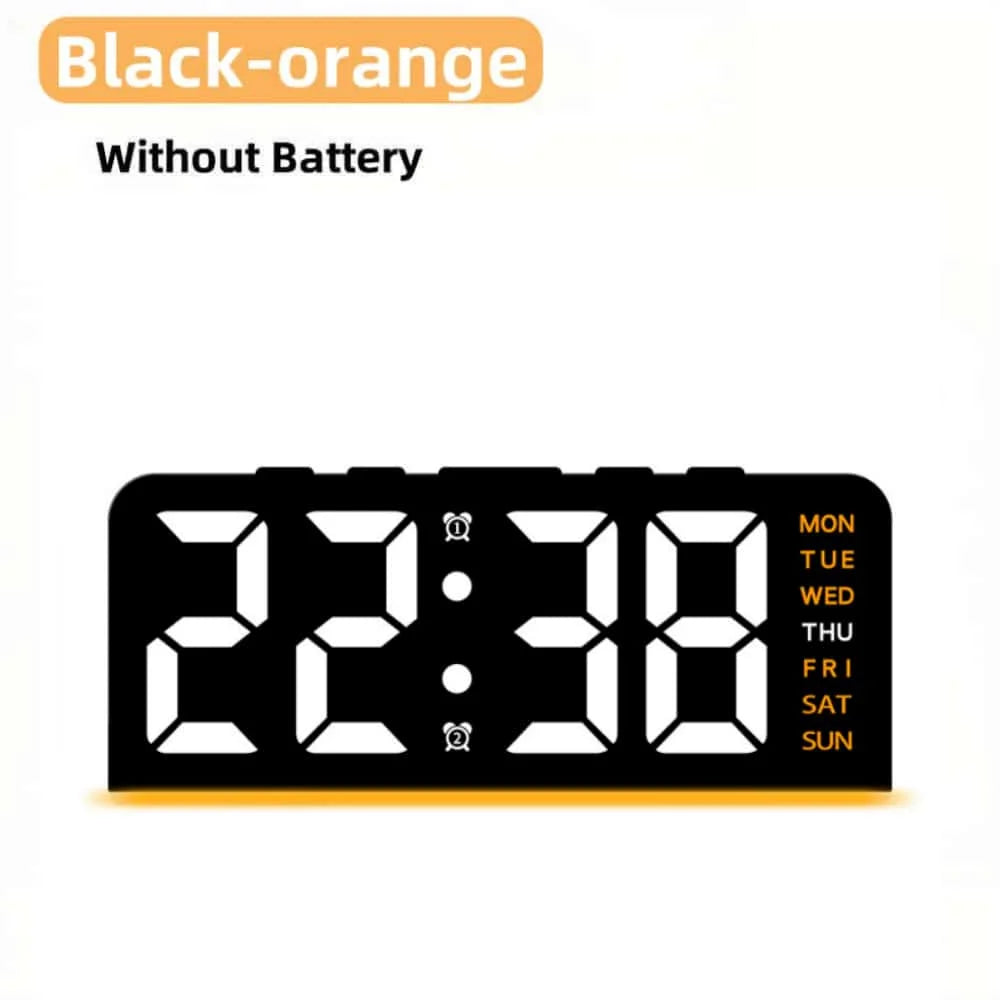 Digital Table Alarm Clock Desk Accessories Gadgets Gamer Setup Decoration Timepiece Gaming Room Decoration Digital Clock Gadgets