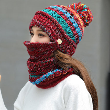 Korean winter knitted hat