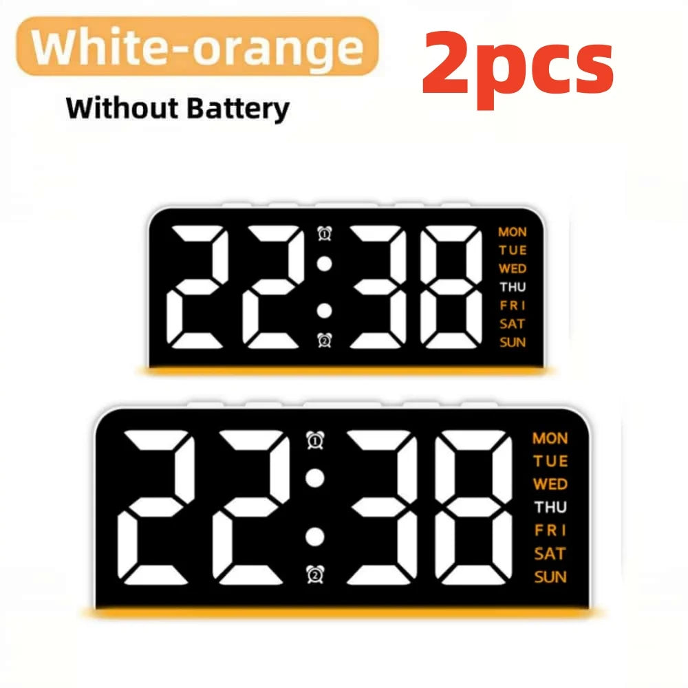 Digital Table Alarm Clock Desk Accessories Gadgets Gamer Setup Decoration Timepiece Gaming Room Decoration Digital Clock Gadgets