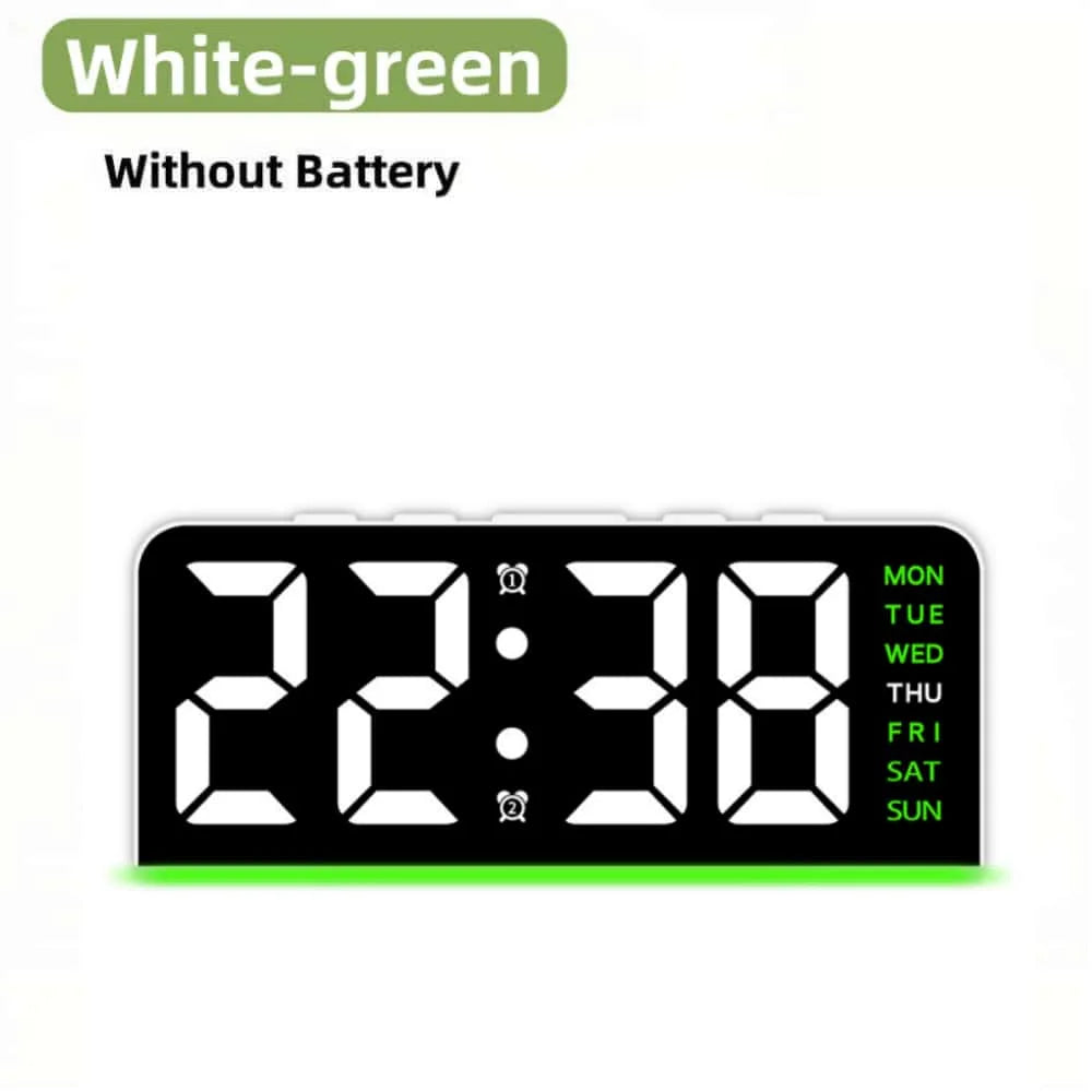 Digital Table Alarm Clock Desk Accessories Gadgets Gamer Setup Decoration Timepiece Gaming Room Decoration Digital Clock Gadgets