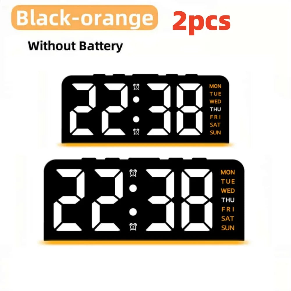 Digital Table Alarm Clock Desk Accessories Gadgets Gamer Setup Decoration Timepiece Gaming Room Decoration Digital Clock Gadgets