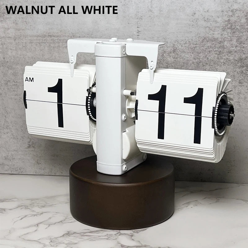 Retro Flip Table Clock