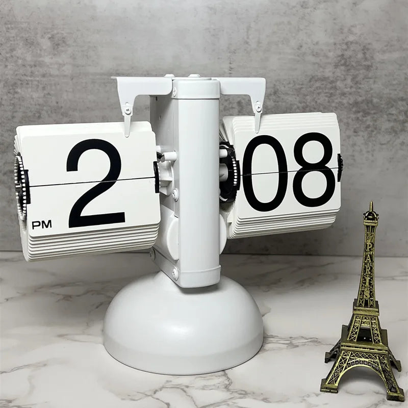 Retro Flip Table Clock