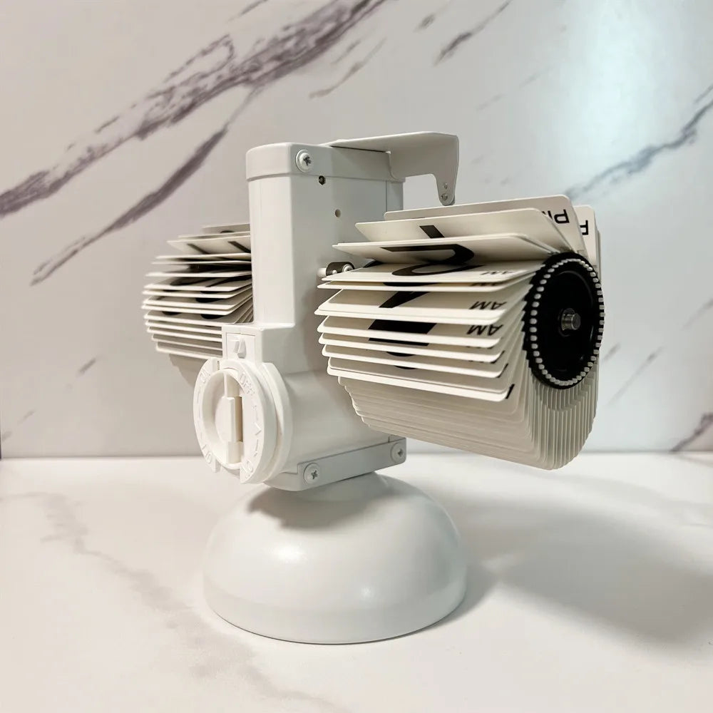 Retro Flip Table Clock
