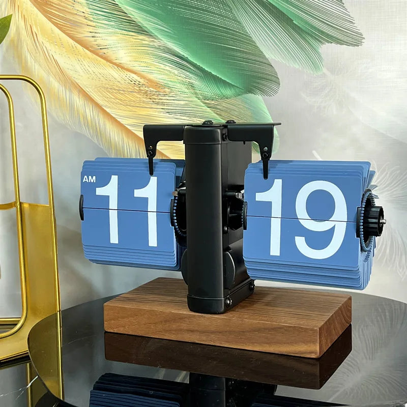 Retro Flip Table Clock