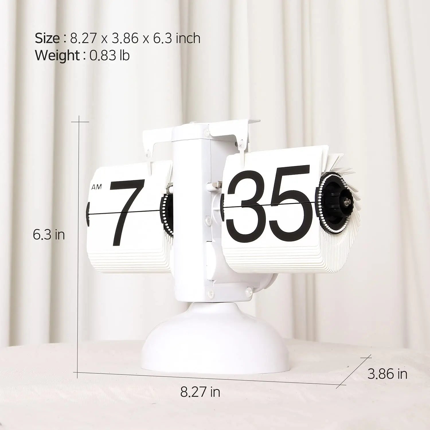 Retro Flip Table Clock