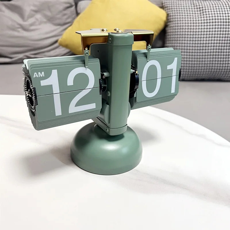 Retro Flip Table Clock