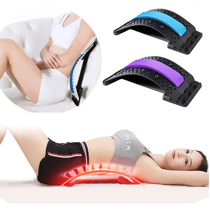 Adjustable Back Massager | Magnetotherapy Stretcher | Lumbar Support | Pain Relief