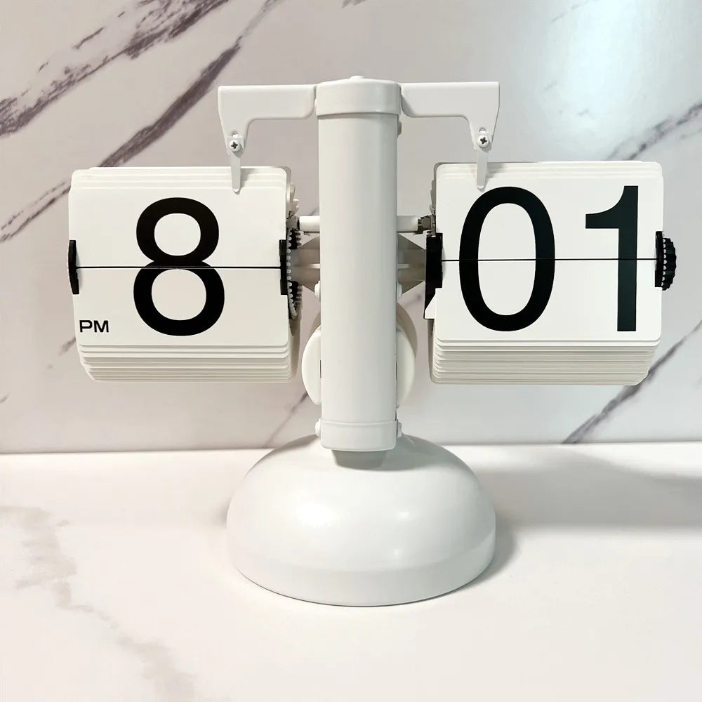 Retro Flip Table Clock