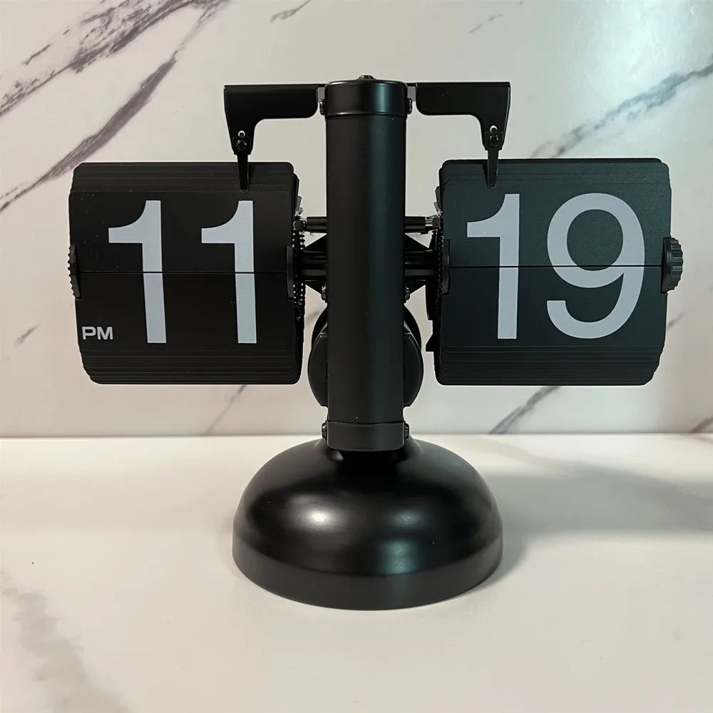 Retro Flip Table Clock