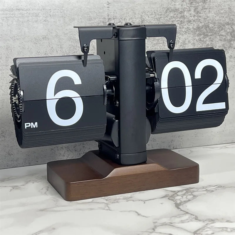 Retro Flip Table Clock