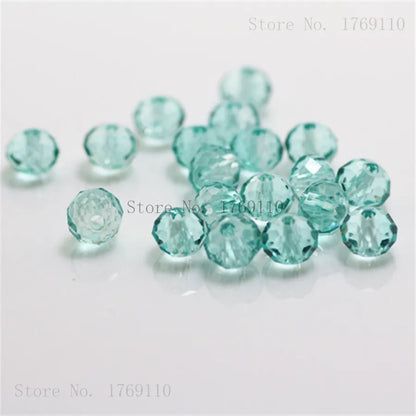 Dazzling Light Blue Crystal Beads