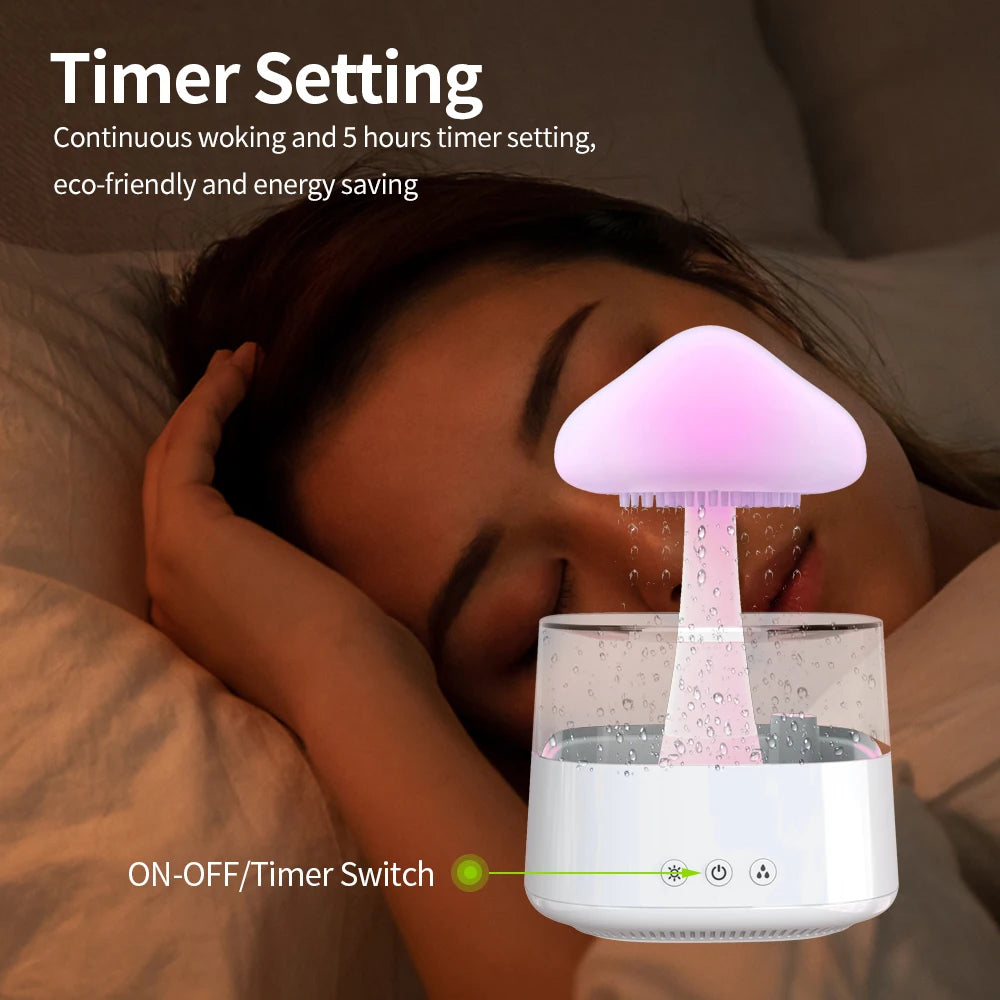 Mushroom Aroma Diffuser Rain Cloud