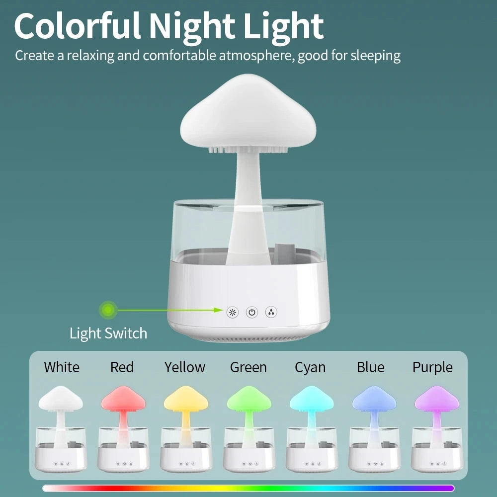 Mushroom Aroma Diffuser Rain Cloud