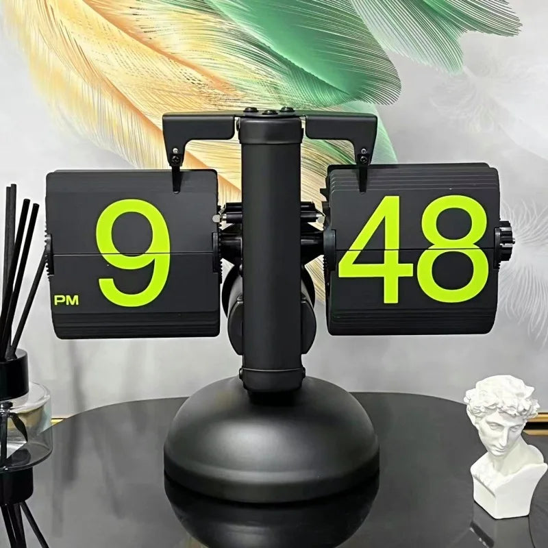 Retro Flip Table Clock