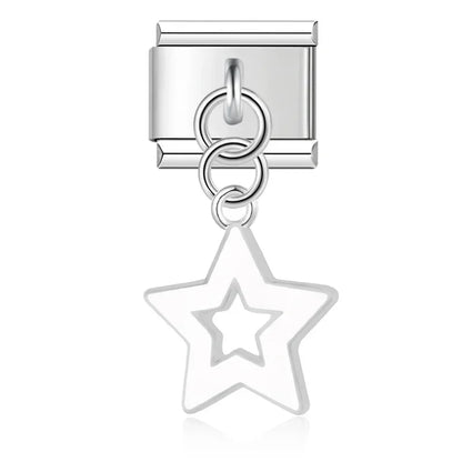 Shiny Star Italian Charm Link