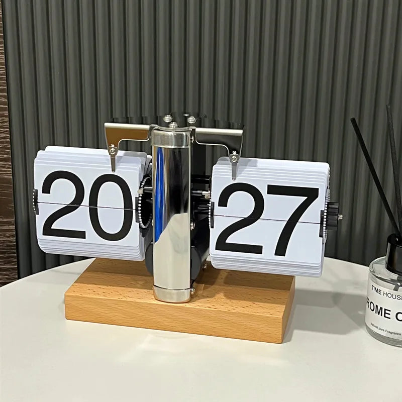Retro Flip Table Clock