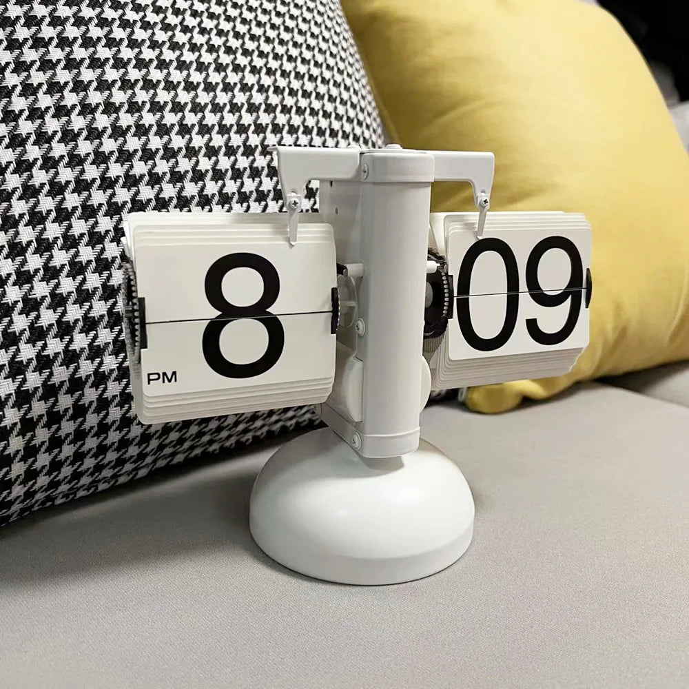 Retro Flip Table Clock