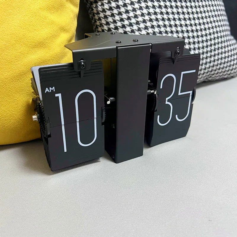 Retro Flip Table Clock
