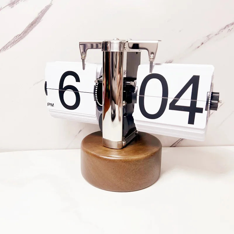 Retro Flip Table Clock