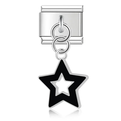 Shiny Star Italian Charm Link