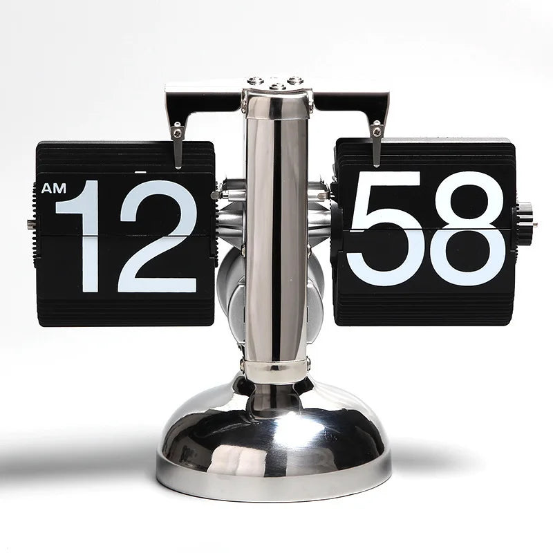 Retro Flip Table Clock