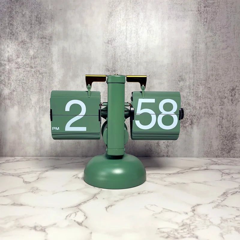 Retro Flip Table Clock
