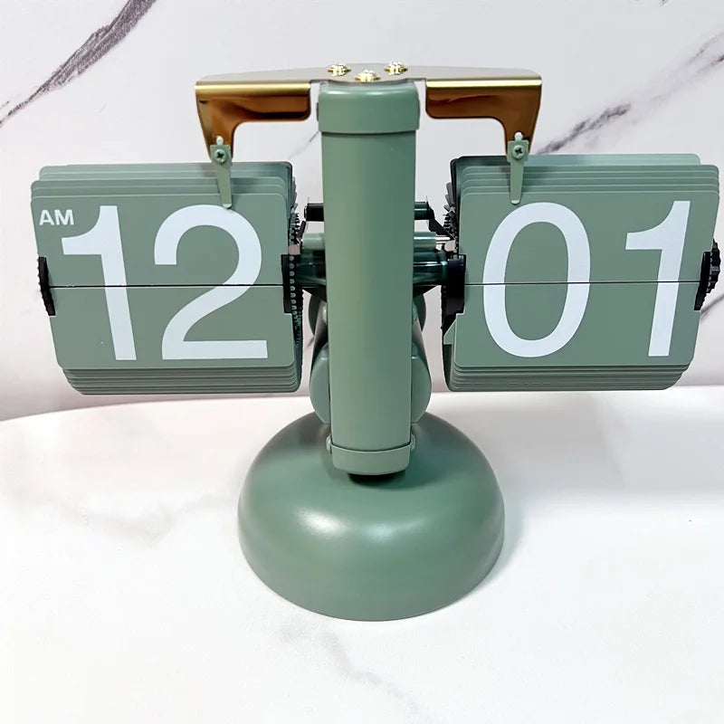 Retro Flip Table Clock