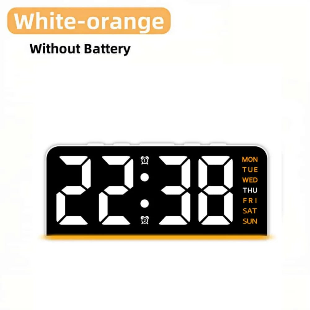 Digital Table Alarm Clock Desk Accessories Gadgets Gamer Setup Decoration Timepiece Gaming Room Decoration Digital Clock Gadgets