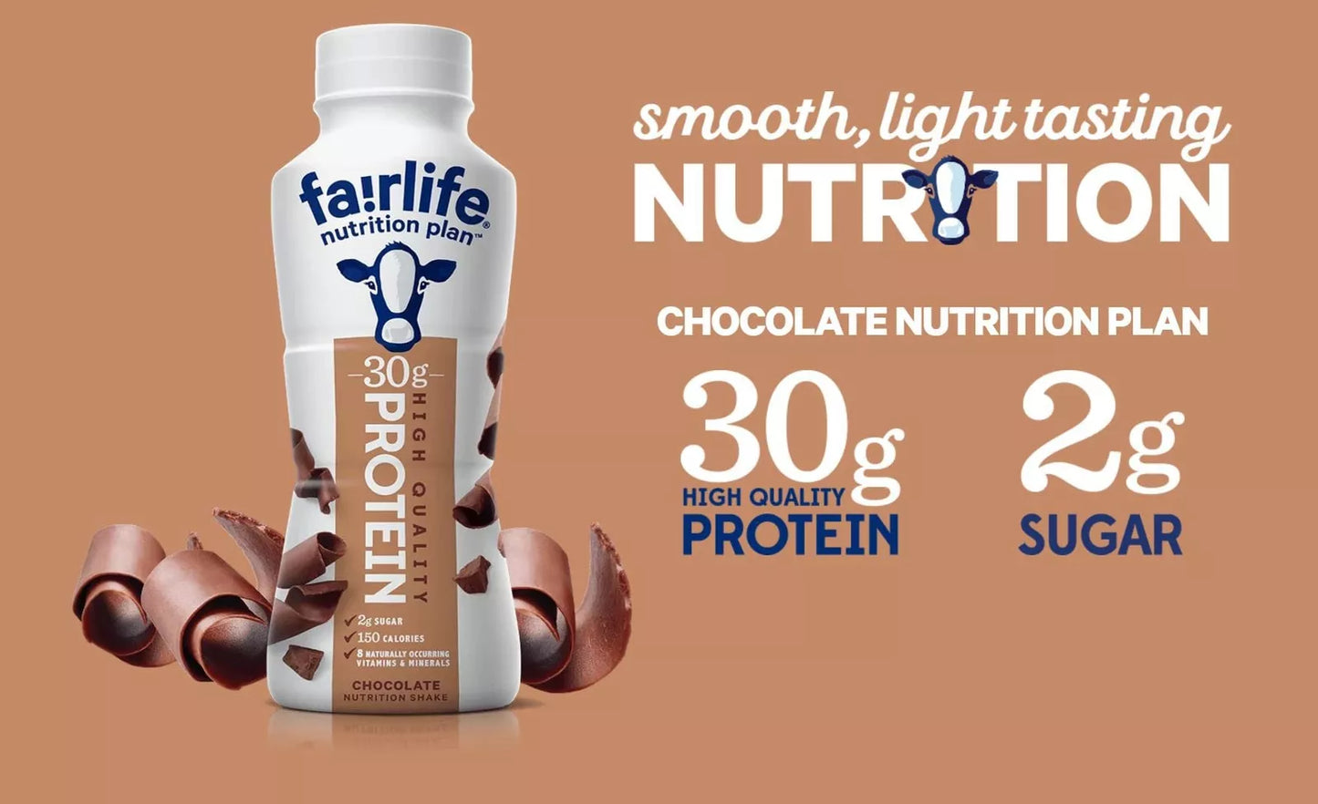 Fairlife Nutrition Plan High Protein Chocolate Shake, 12 pk. - Set of 4 - 48